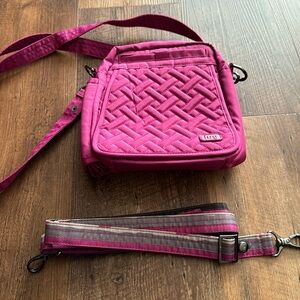 LIKE NEW LUG CROSS BODY WITH STRAPS